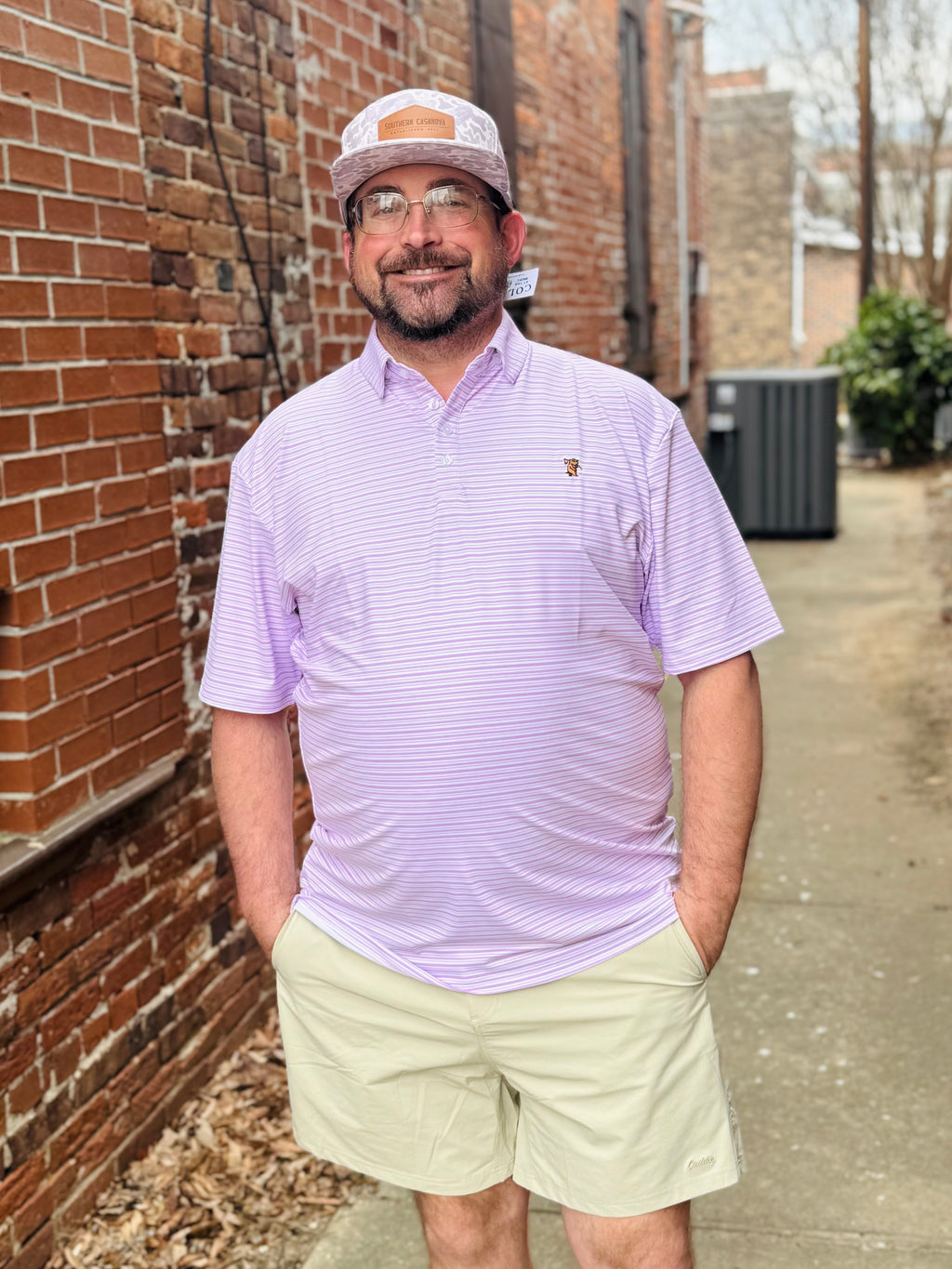 Caddie Magnolia Polo Pink