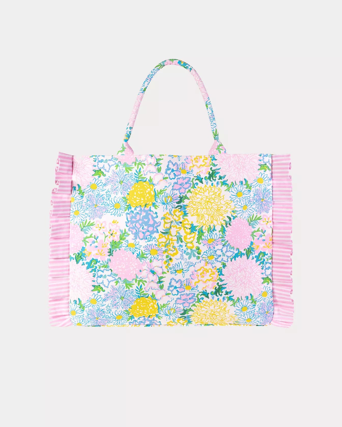 Ruffle Tote Lilly Garden Home