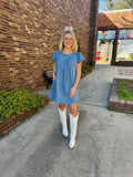 Denim Pocket Dress