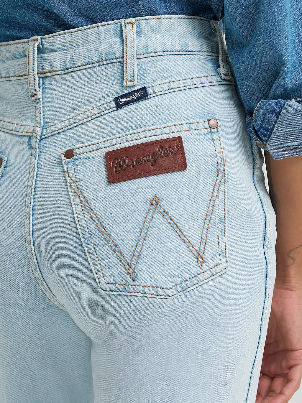 Wrangler Womens Retro Bailey High Rise Bootcut Jean - Lila