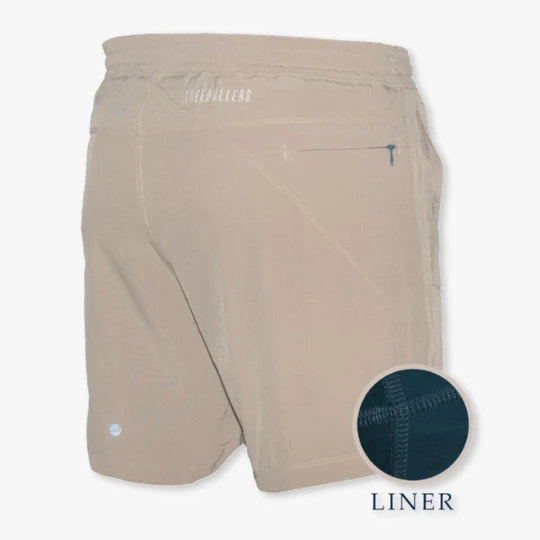 Kids Freeballers Shorts - Khaki