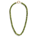 Candy stone beaded necklace