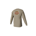 Camo Logo LS Pocket Tee Sandstone