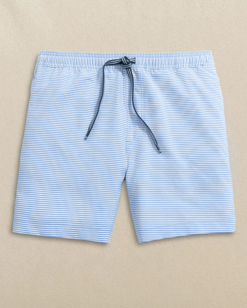 Seersucker Stripe Swim Trunk
