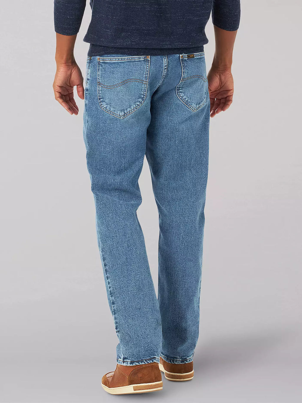 Lee Core Relaxed Fit Staight Leg - True Blue