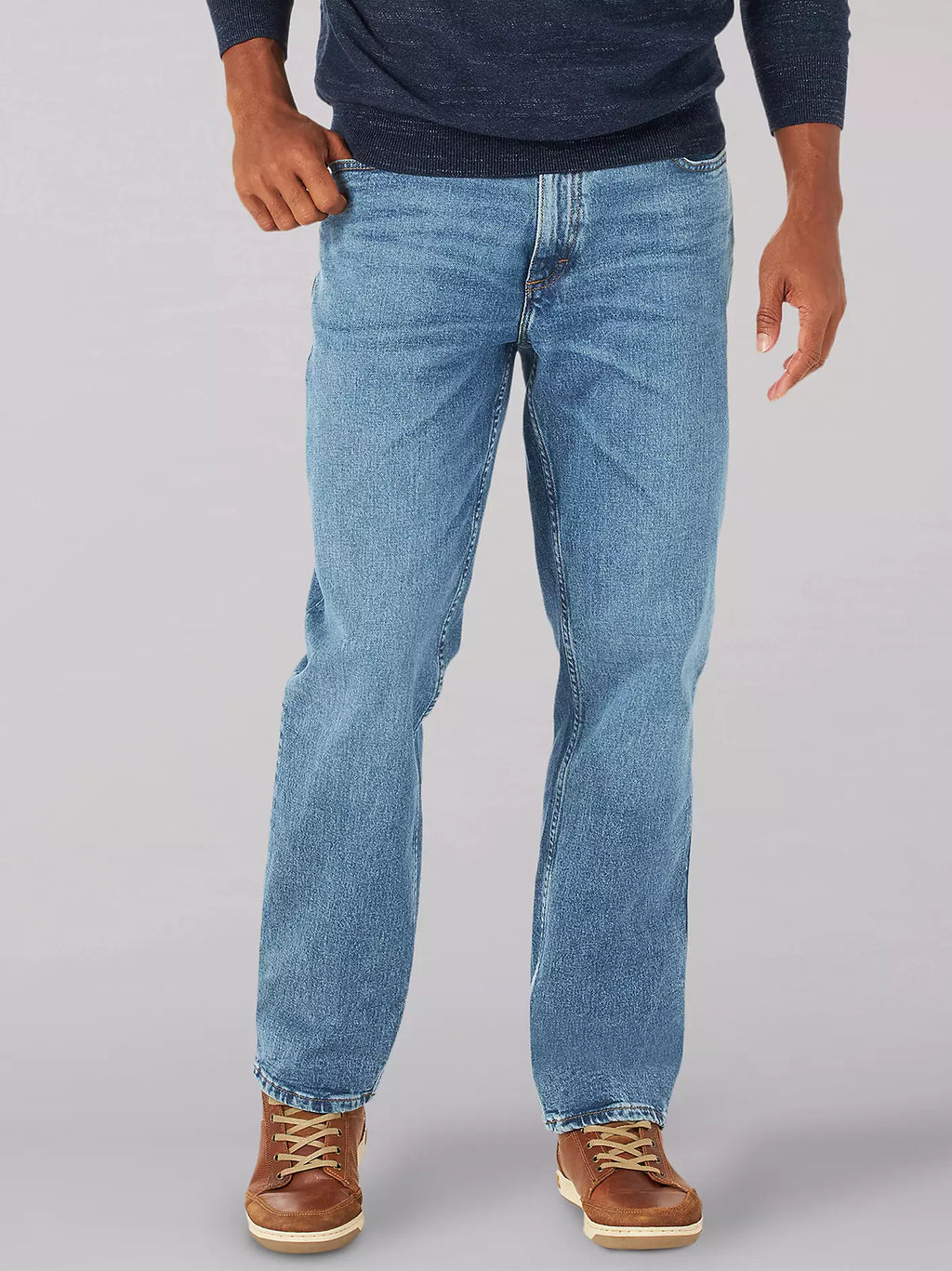Lee Core Relaxed Fit Staight Leg - True Blue