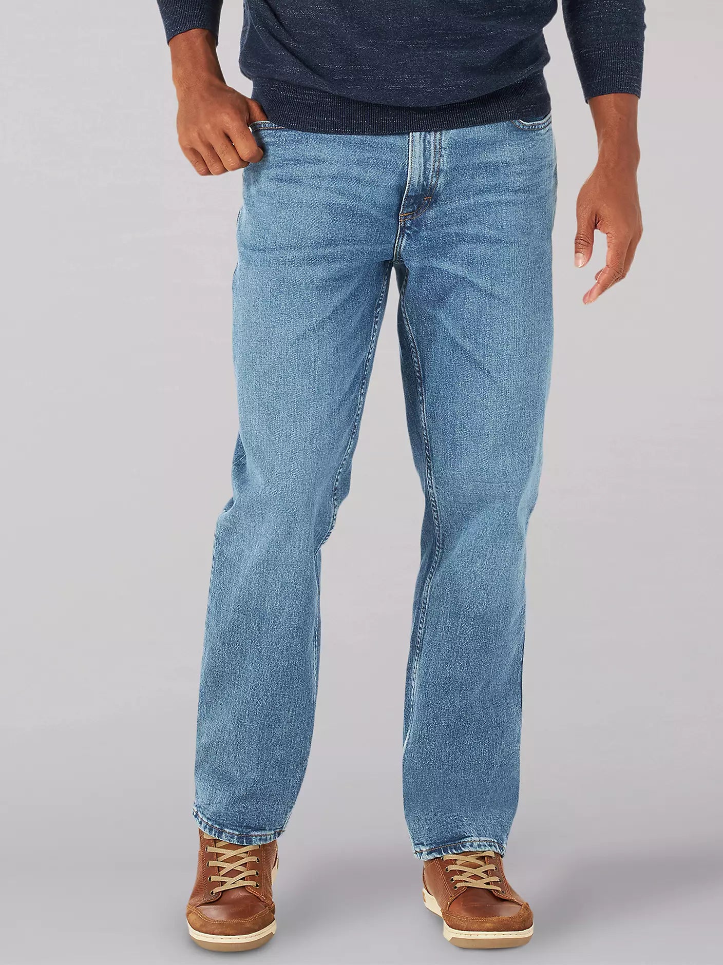 Lee Core Relaxed Fit Staight Leg - True Blue