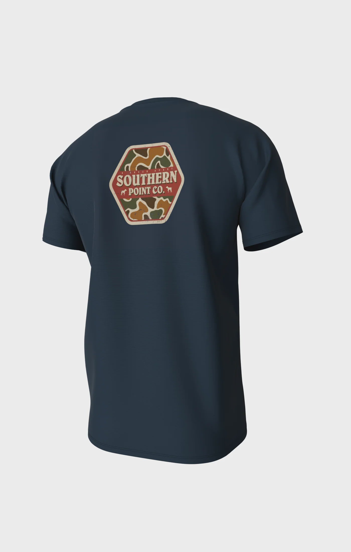 Camo logo ss tee Midnight Navy