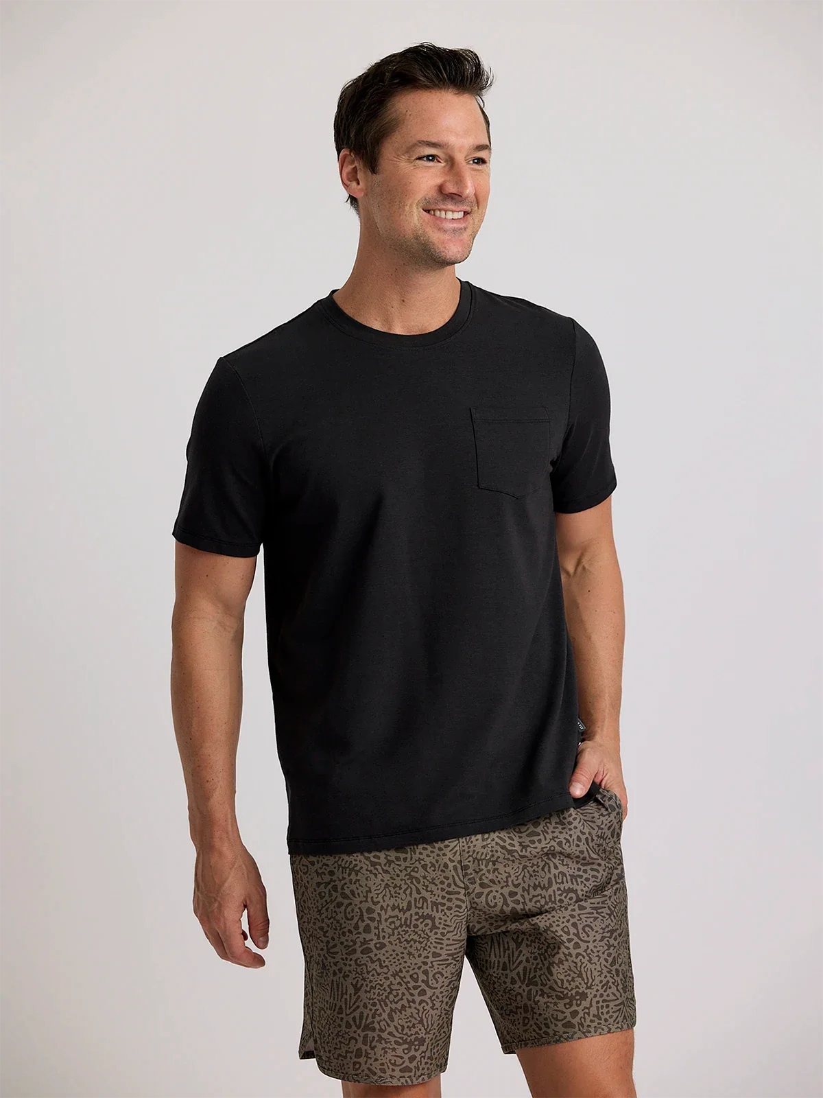 Mens Bamboo Current Pocket Tee
