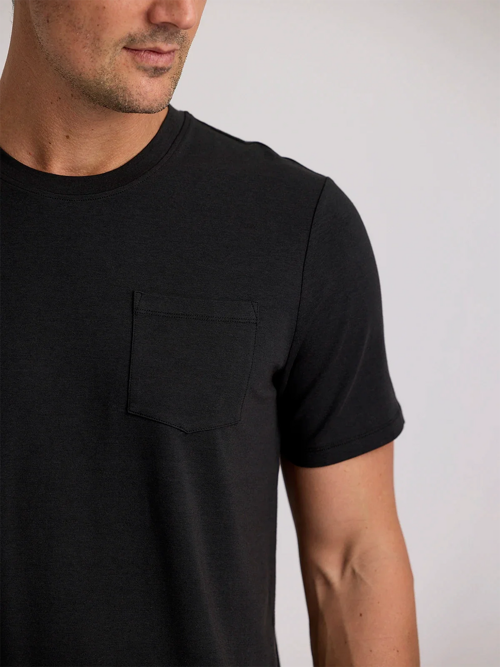 Mens Bamboo Current Pocket Tee