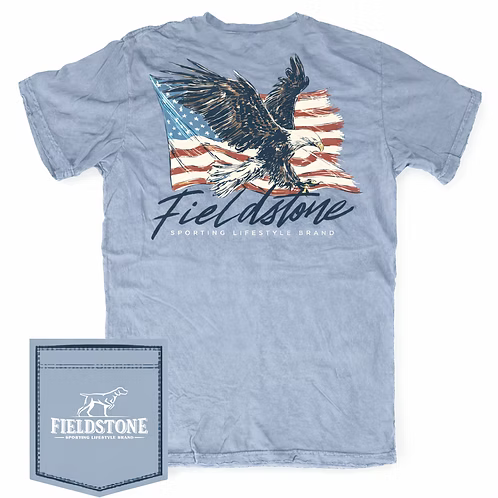 Red, White,And Talons Tee