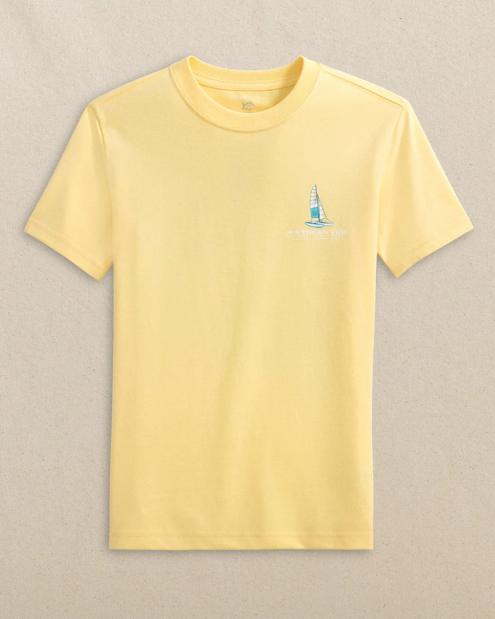 Youth SS Beach Catamarans Tee-Pineapple