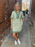 Green Shell Dress