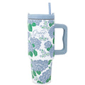 Stainless Steel 40oz. Tumbler Hydrangea