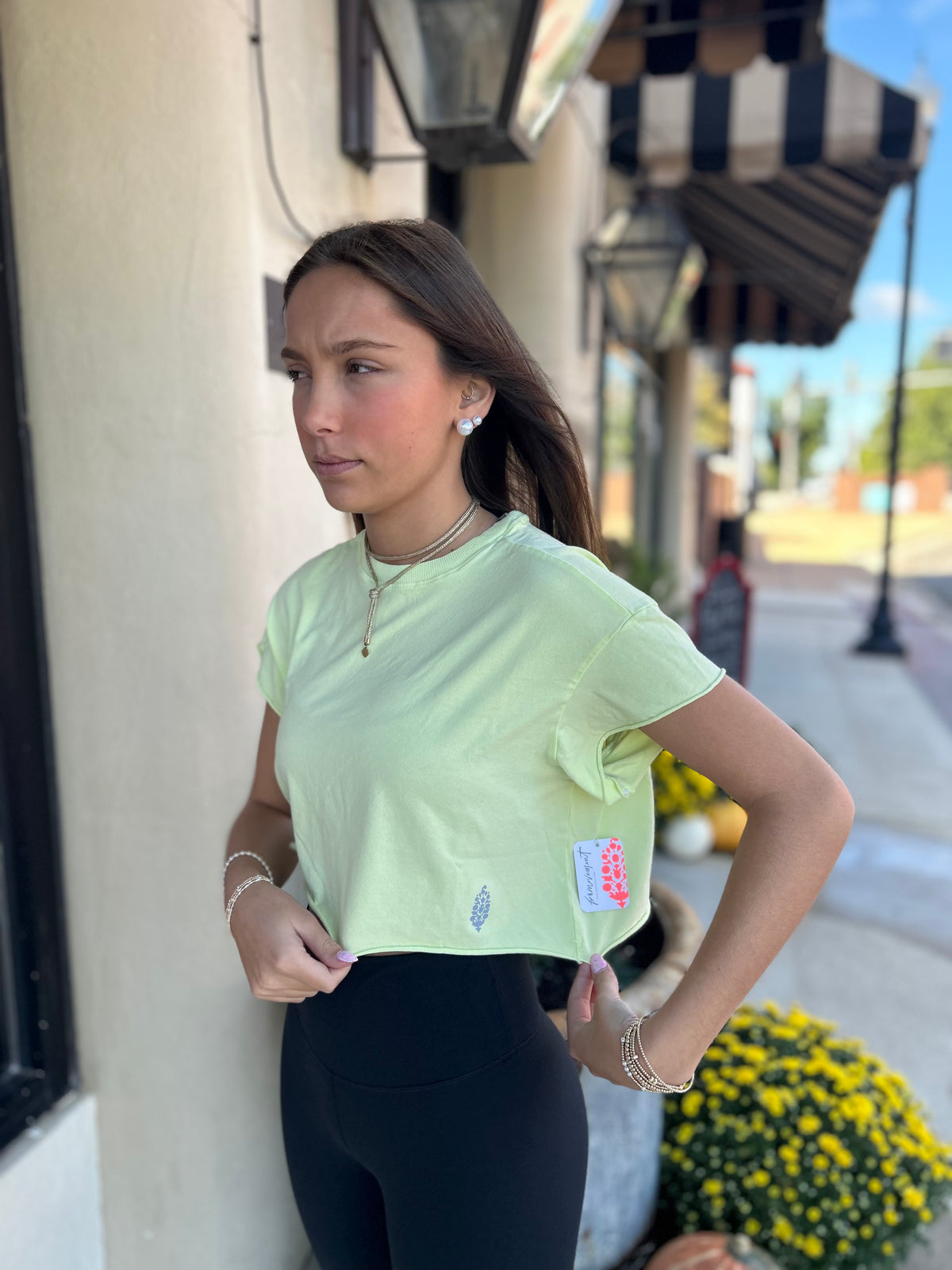Hot Shot Cropped Tee