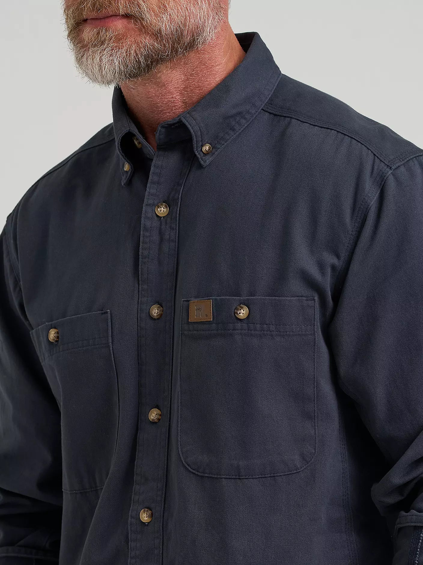Wrangler Twill work shirt - Navy