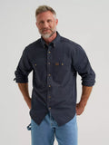 Wrangler Twill work shirt - Navy