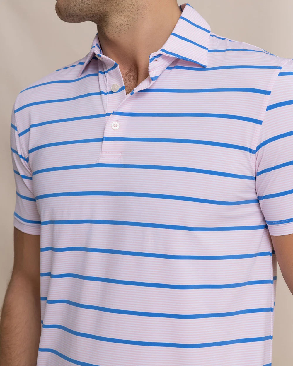 SS Coastal Breeze Core Sound Stripe Polo