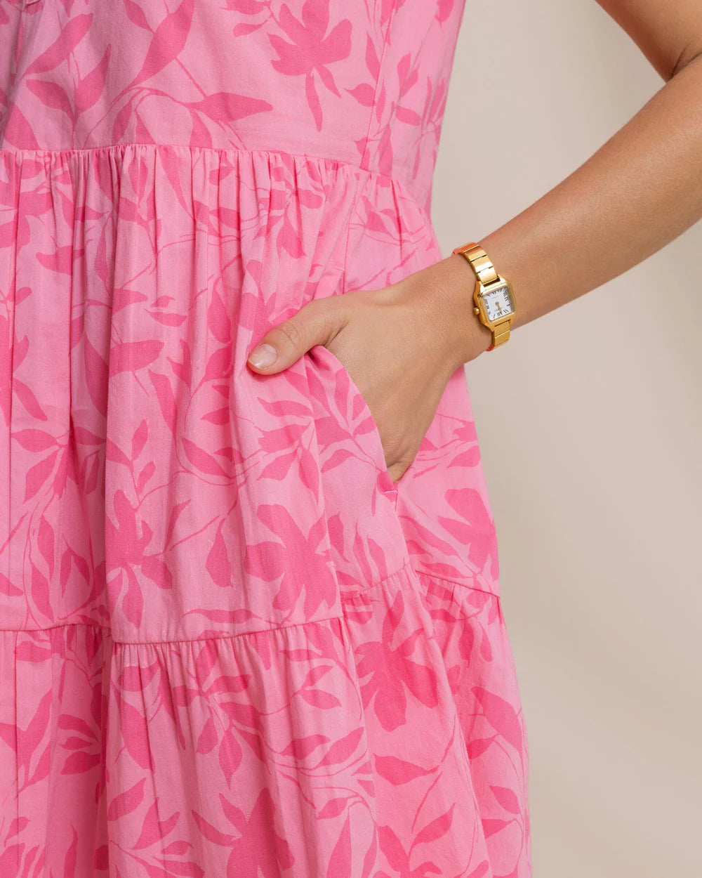 Mina Printed Dress