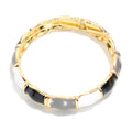 Marbled & Enamel Bangle Bracelet