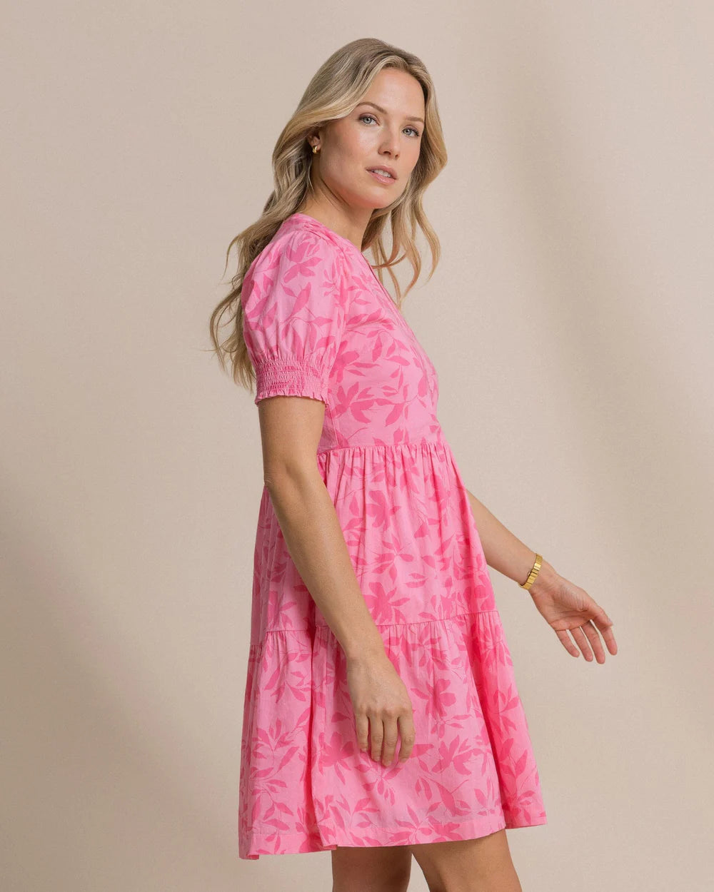 Mina Printed Dress