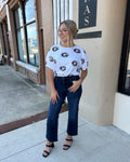 Performance denim+High Rise straight- Moonlight