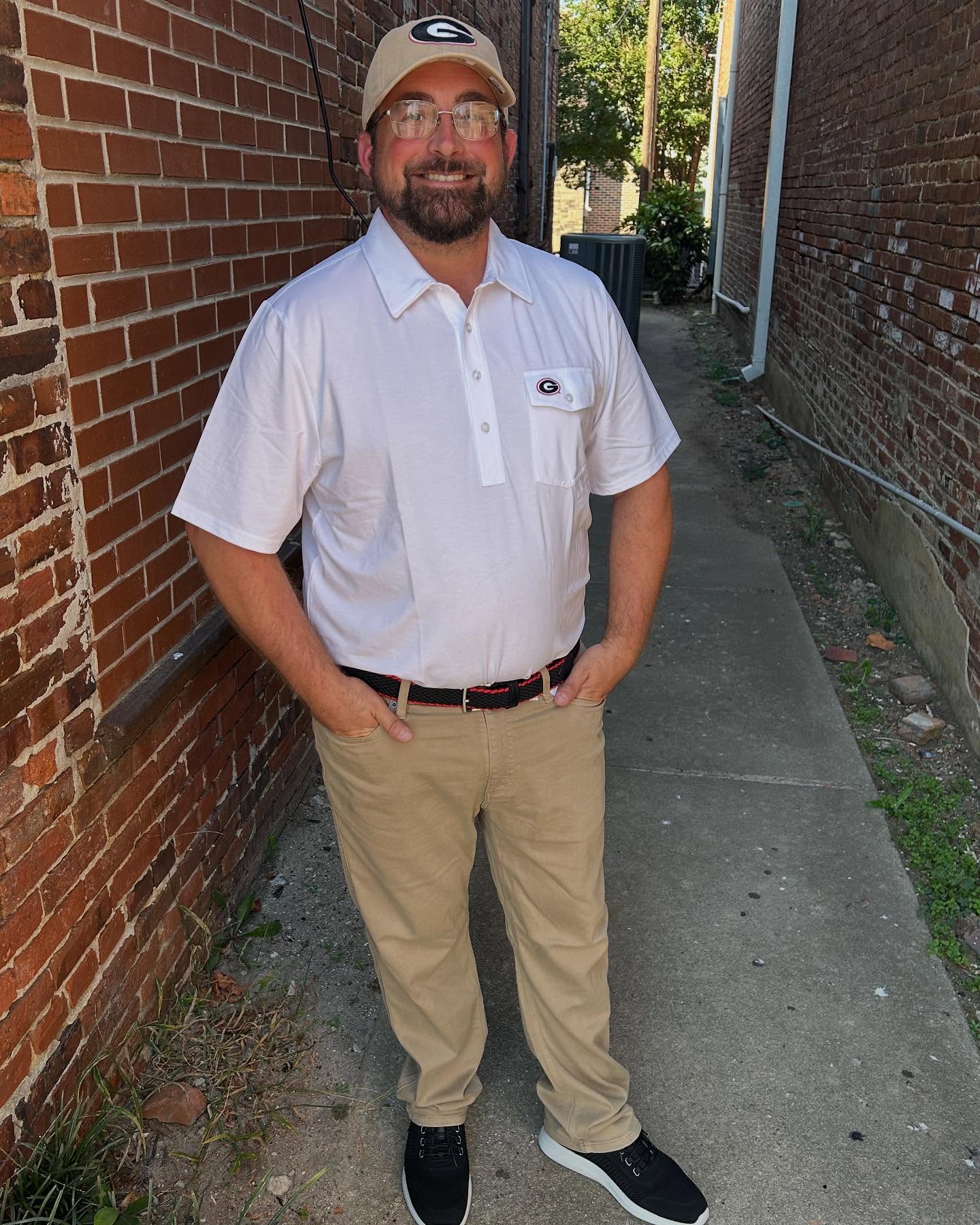 uga perf players polo g white