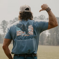 Red, White,And Talons Tee