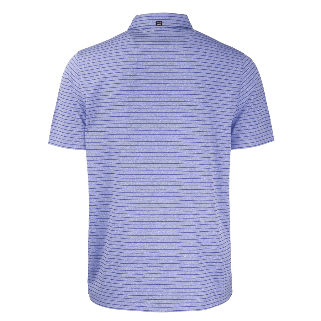 Forge Eco Heather Stripe Recycled Polo