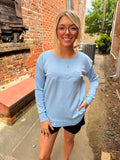 Plush Crewneck With Round Hem