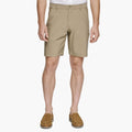 XC4 9 INCH PERFORMANCE FLAT FRONT SHORT KHAKI