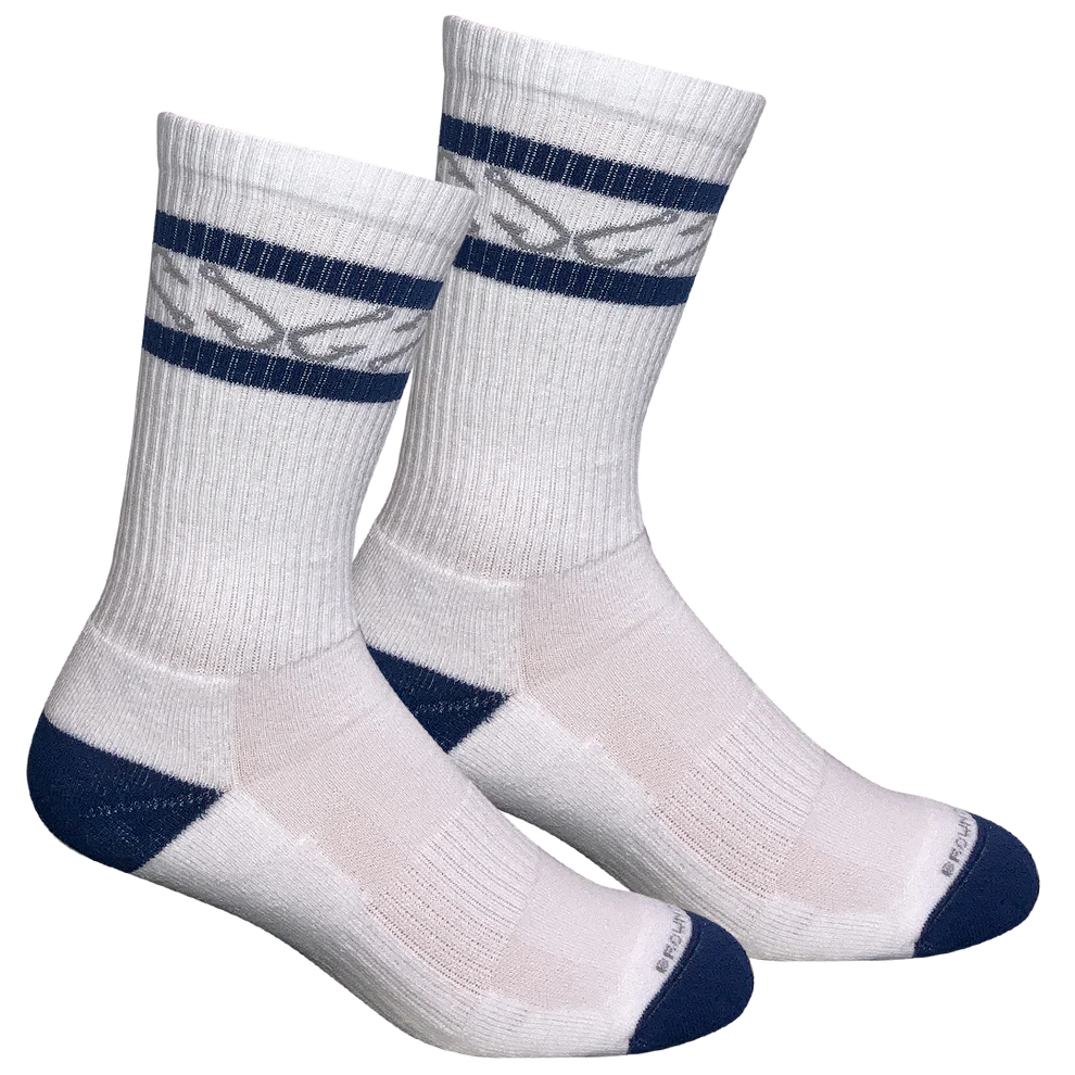 Hooked Sport- White Sock