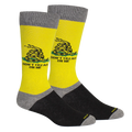 Don't Tread On Me - Yellow Sock
