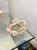 Textured Bangle Woven Bandana Bracelet