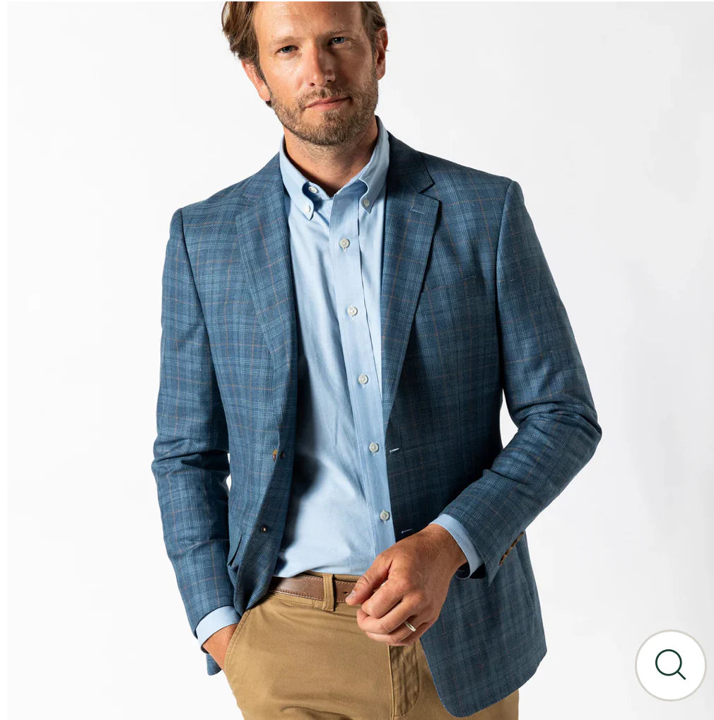 Farland Plaid Sport Coat