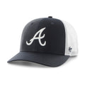 ATL BRAVES TRUCKER CAP NAVY