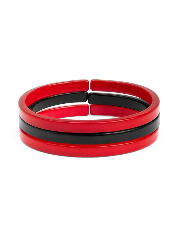 S/3 Game Day Bangle Bracelet Set