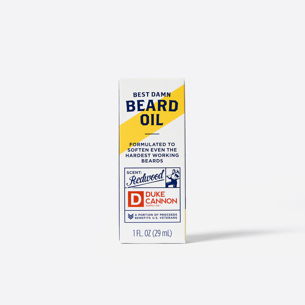 Duke Cannon Beard Oil - Best Damn 1oz