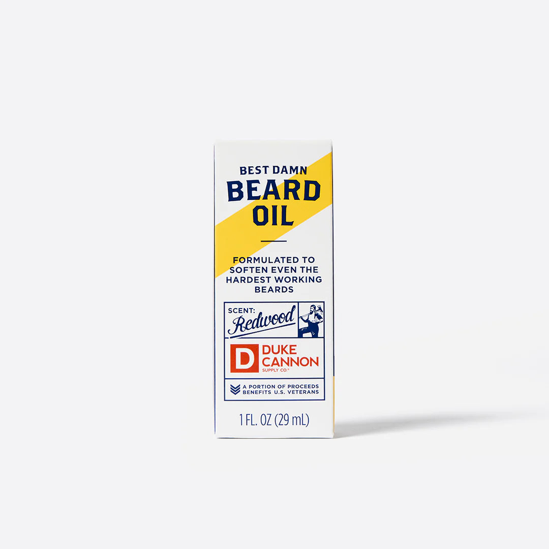 Duke Cannon Beard Oil - Best Damn 1oz