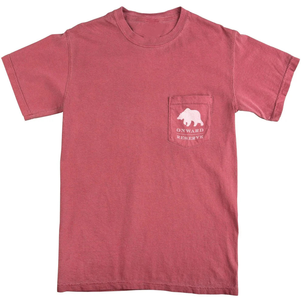 UGA Brock Bowers Tee - Washed Red