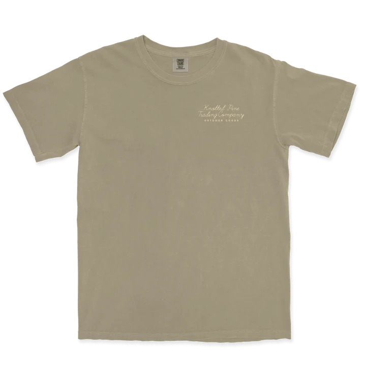 White Tail Script-Khaki