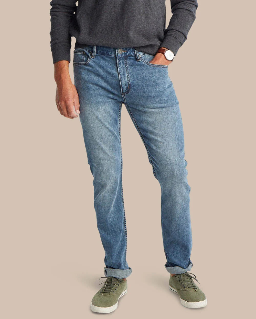 M Charleston Denim Jeans Medium Wash
