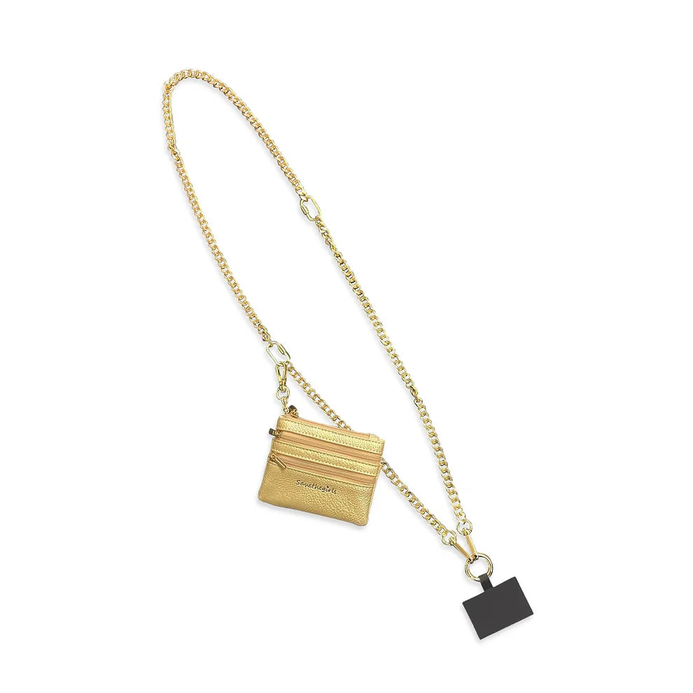Clip & Go Chain w/ Zippered Pouch