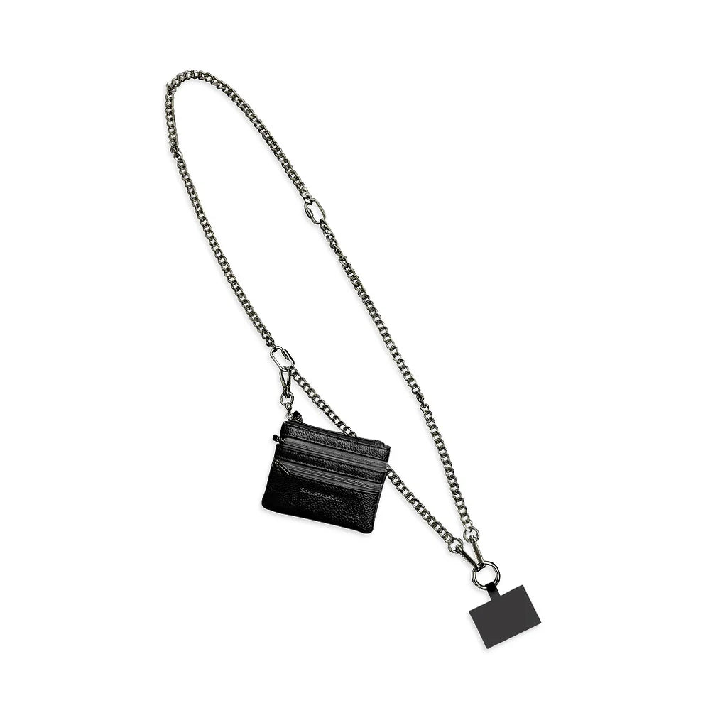 Clip & Go Chain w/ Zippered Pouch