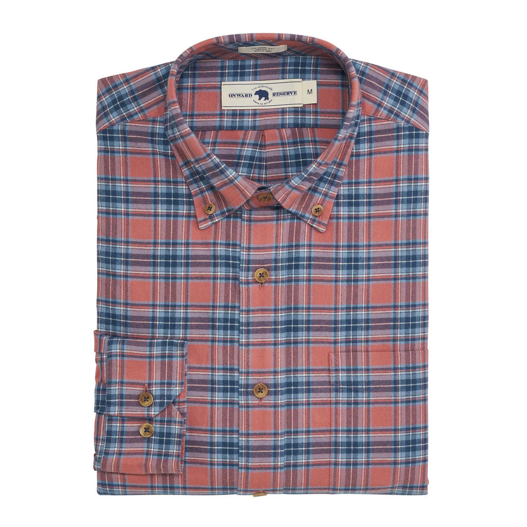 Whipcord Featherweight Flannel Crabapple