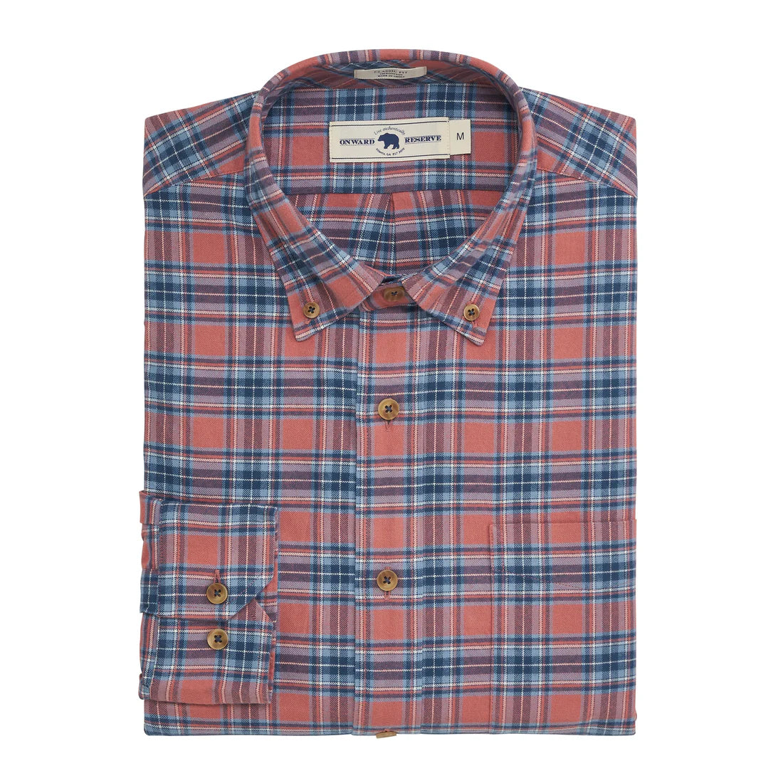 Whipcord Featherweight Flannel Crabapple