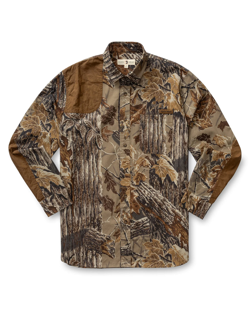 Realtree Woodland Shooting Shirt-XTRA Grey Camo