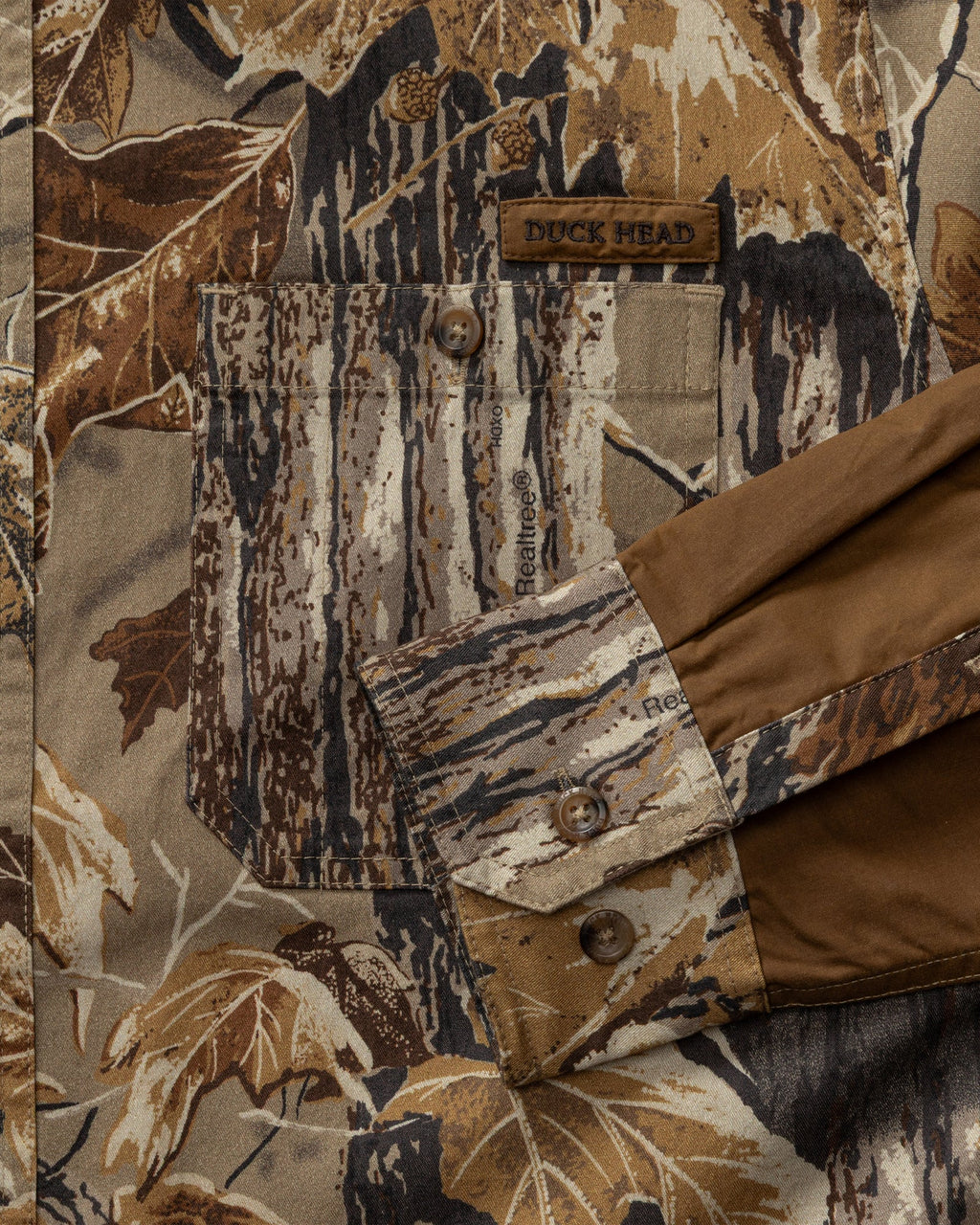 Realtree Woodland Shooting Shirt-XTRA Grey Camo