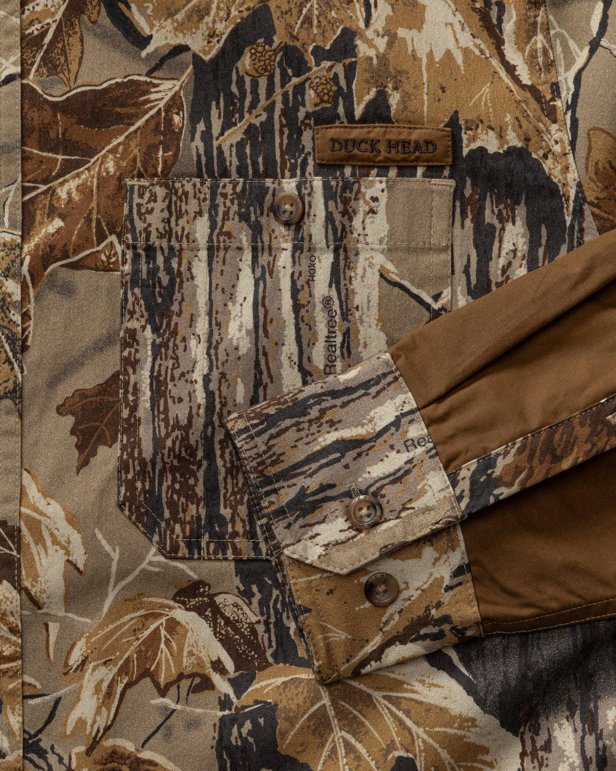 Realtree Woodland Shooting Shirt-XTRA Grey Camo