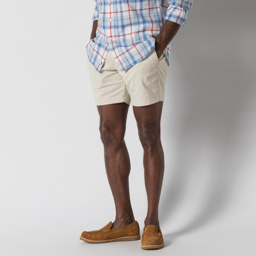 7" Gold School Chino Short Stone